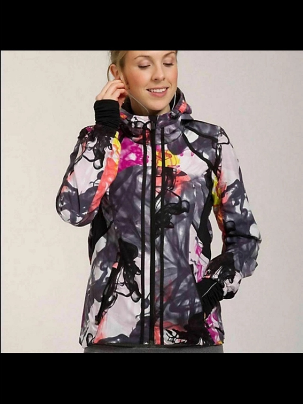 Rare‼️Lululemon Unicorn Tears Hooded Softshell Jacket - Multi